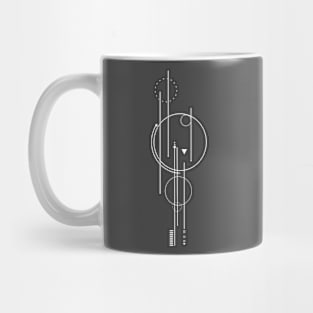 Mystic Navigation - Geometric Celestial Design” Mug